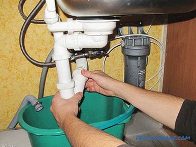 How to install siphon - do-it-yourself siphon installation