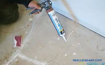 Leveling the floor under the laminate - wood or concrete + Video