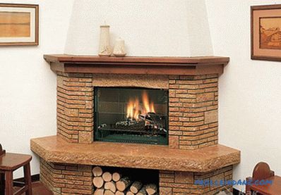 Decorative stone trim - fireplace lining