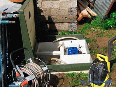 Installation of a septic tank Topas own hands