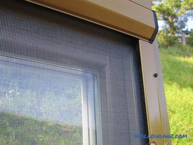 how to install a mosquito net on a plastic window