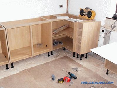 Do-it-yourself kitchen set - making kitchen set (+ photo)