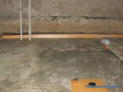 How to insulate the floor in the basement