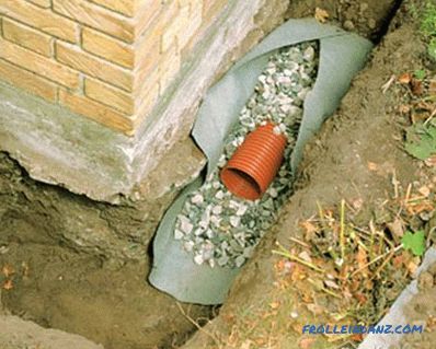 Laying sewer pipes do it yourself