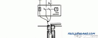 Submersible Pump Connection Diagram - Connection of the Accumulator to the Pump