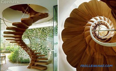 Spiral staircase do it yourself + photo scheme