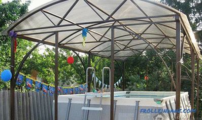 Canopy for the pool do it yourself