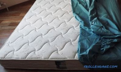 Bed mattress sizes and selection rules