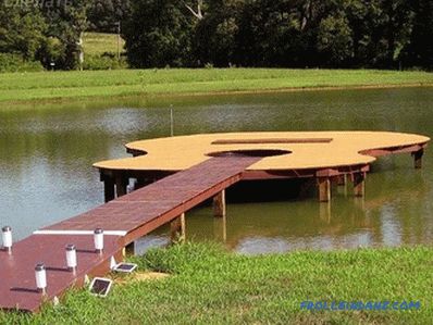 How to build a dock with your own hands