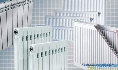 What heating radiators are better for a private house