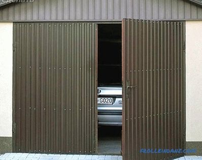 Do-it-yourself garage doors - garage door installation