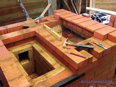 How to lay the furnace at the cottage of bricks