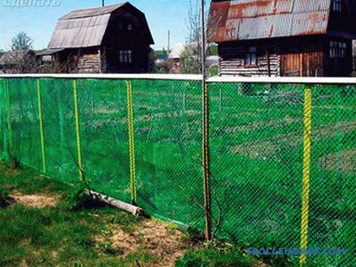 How to choose a garden mesh for the fence