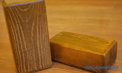 Do-it-yourself wooden bricks: can it be made?