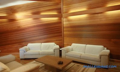 Wood cladding: features and work stages