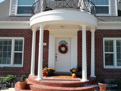 How to make a porch at home