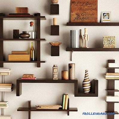 How to make shelves on the wall