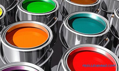 Types of paints for interior and exterior