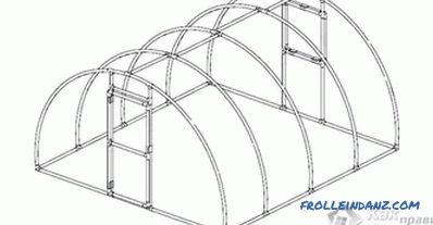 How to make a greenhouse from PVC pipes