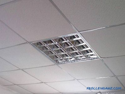 Installation of a suspended ceiling Armstrong do it yourself