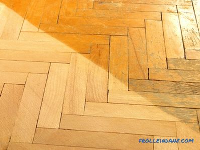 How to restore parquet do it yourself: surface restoration technology (video)
