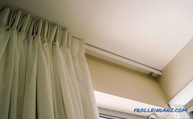 How to fix the ceiling cornice - eaves mounting technology