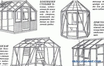 Greenhouse made of polycarbonate do-it-yourself + drawings, diagrams, photos