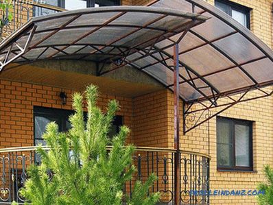 How to make a canopy of polycarbonate
