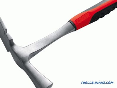 Types of hammers, their purpose and application