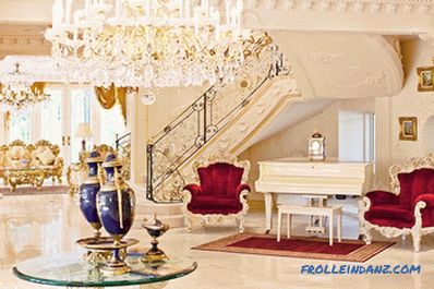 Empire style in the interior - creating design and photo ideas