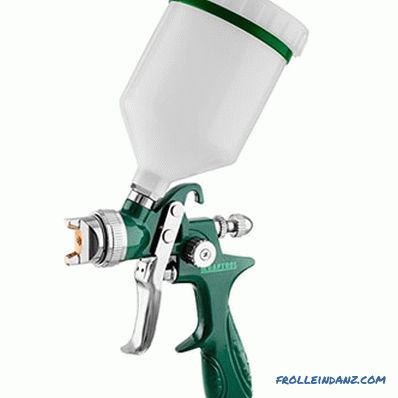 Types of spray guns for painting - all existing types
