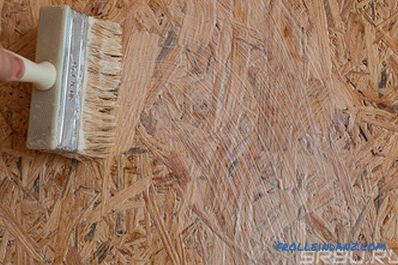 How to paint OSB plate outside or indoors