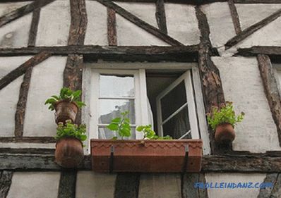 Half-timbered house with their own hands - how to make + photo