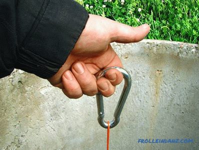 How to conduct water from the well to the house