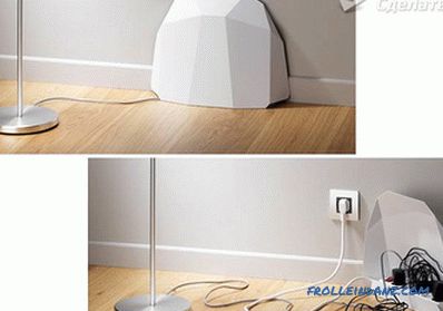 How to hide the wires in the apartment