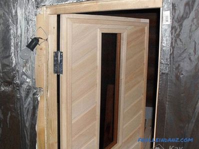 How to make a steam bath in the sauna with your own hands
