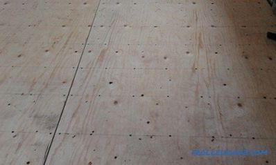 Flooring with plywood do-it-yourself: features, some moments (video)