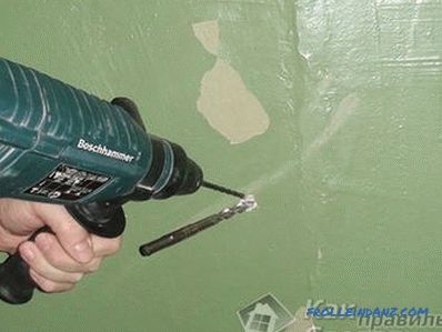 How to drill a drill - metal, concrete, tile