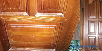 How to varnish the door - instructions for painting the door
