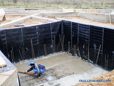 Waterproofing a swimming pool with your own hands - how to make waterproofing