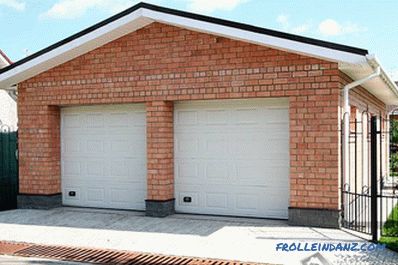 How to build a garage with your own hands