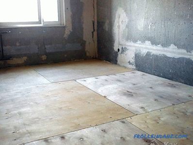 How to remove the old floor - dismantling the floor