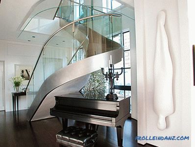Glass in the interior - 50 ideas of using decorative, frosted and colored glass