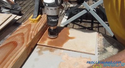 How to drill ceramic tiles + Photo and Video