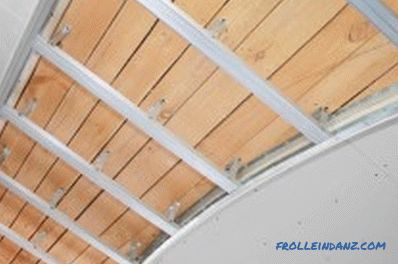 Fixing plasterboard to a wooden ceiling: options