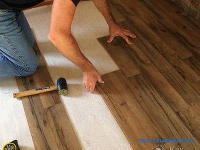 How to level an uneven floor - a floor coupler