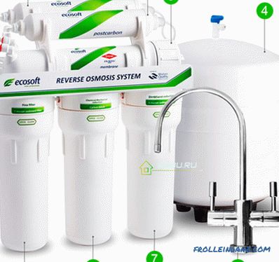 How to choose a water filter under the sink: reveal all the secrets