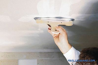 Align the ceiling with your own hands - align the surface of the ceiling (+ photos)