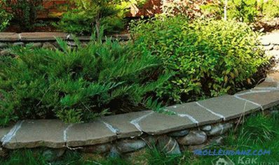 Do-it-yourself retaining wall - features and installation (+ photos)