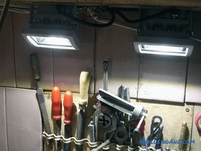 Arranging a garage with your own hands - how to equip a garage (+ photos)